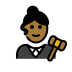 1F469 1F3FE 200D 2696 FE0F Smiley – OpenMoji