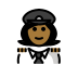 1F469 1F3FE 200D 2708 FE0F Smiley – OpenMoji