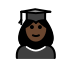 1F469 1F3FF 200D 1F393 Smiley – OpenMoji