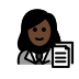1F469 1F3FF 200D 1F4BC Smiley – OpenMoji