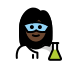 1F469 1F3FF 200D 1F52C Smiley – OpenMoji
