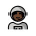 1F469 1F3FF 200D 1F680 Smiley – OpenMoji