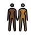 1F469 1F3FF 200D 1F91D 200D 1F469 1F3FE Smiley – OpenMoji