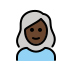 1F469 1F3FF 200D 1F9B3 Smiley – OpenMoji