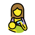 1F469 200D 1F37C Smiley – OpenMoji