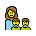 1F469 200D 1F466 200D 1F466 Smiley – OpenMoji