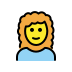 1F469 200D 1F9B1 Smiley – OpenMoji