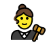 1F469 200D 2696 FE0F Smiley – OpenMoji