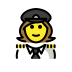 1F469 200D 2708 FE0F Smiley – OpenMoji
