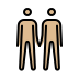 1F46C 1F3FC Smiley – OpenMoji