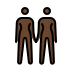 1F46D 1F3FF Smiley – OpenMoji