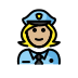 1F46E 1F3FC 200D 2640 FE0F Smiley – OpenMoji