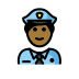1F46E 1F3FE Smiley – OpenMoji