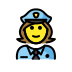 1F46E 200D 2640 FE0F Smiley – OpenMoji