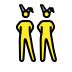 1F46F Smiley – OpenMoji