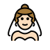 1F470 1F3FB 200D 2640 FE0F Smiley – OpenMoji