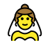 1F470 200D 2640 FE0F Smiley – OpenMoji
