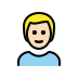 1F471 1F3FB 200D 2642 FE0F Smiley – OpenMoji
