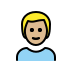 1F471 1F3FC 200D 2642 FE0F Smiley – OpenMoji
