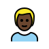 1F471 1F3FF 200D 2642 FE0F Smiley – OpenMoji