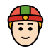 1F472 1F3FB Smiley – OpenMoji