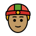1F472 1F3FD Smiley – OpenMoji