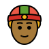 1F472 1F3FE Smiley – OpenMoji