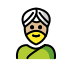 1F473 1F3FC 200D 2642 FE0F Smiley – OpenMoji