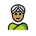 1F473 1F3FD 200D 2640 FE0F Smiley – OpenMoji