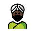 1F473 1F3FF 200D 2642 FE0F Smiley – OpenMoji