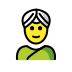 1F473 200D 2640 FE0F Smiley – OpenMoji