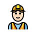 1F477 1F3FB Smiley – OpenMoji