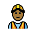 1F477 1F3FE 200D 2642 FE0F Smiley – OpenMoji
