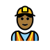 1F477 1F3FE Smiley – OpenMoji