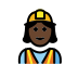 1F477 1F3FF 200D 2640 FE0F Smiley – OpenMoji