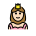 1F478 1F3FB Smiley – OpenMoji