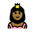 1F478 1F3FE Smiley – OpenMoji