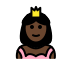 1F478 1F3FF Smiley – OpenMoji