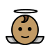 1F47C 1F3FD Smiley – OpenMoji