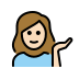 1F481 1F3FB 200D 2640 FE0F Smiley – OpenMoji
