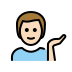 1F481 1F3FB 200D 2642 FE0F Smiley – OpenMoji