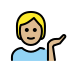 1F481 1F3FC Smiley – OpenMoji