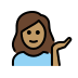 1F481 1F3FD 200D 2640 FE0F Smiley – OpenMoji