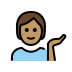 1F481 1F3FD Smiley – OpenMoji