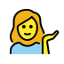 1F481 200D 2640 FE0F Smiley – OpenMoji
