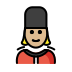 1F482 1F3FC 200D 2640 FE0F Smiley – OpenMoji
