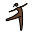 1F483 1F3FF Smiley – OpenMoji