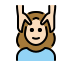 1F486 1F3FB 200D 2640 FE0F Smiley – OpenMoji
