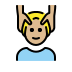 1F486 1F3FC 200D 2642 FE0F Smiley – OpenMoji