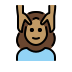1F486 1F3FD 200D 2640 FE0F Smiley – OpenMoji